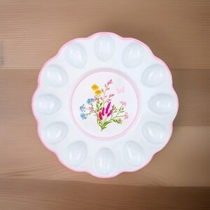 NEW Dolly Parton Wildflower Spring Collection Melamine Egg Tray